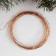 Garland "thread" 5 m Rosa, IP20, copper thread, 50 LED, glow of multi, 2 modes, AAH3