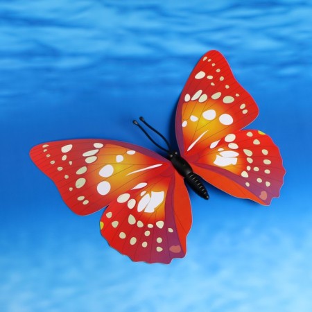 Decor for magnet "Butterfly" 30cm, mix-3