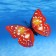Decor for magnet "Butterfly" 30cm, mix