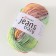 Yarn "Jeans Crazy" 55% cotton, 45% acrylic 160m/50g (8202 print)