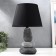 Table lamp 16446/1GR E14 40W gray-black 22x22x34 cm Risalux