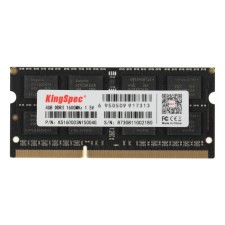Memory DDR3 4GB 1600MHz KINGSPEC KS1600D3N15004G RTL PC3-12800 CL11 SO-Dimm 240-PIN 1.5V SI 106504
