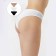 Set of women's panties slips (3pcs), white/black/beige color, rr 48 (l)