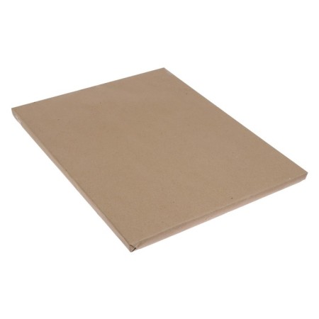 Binding cardboard (shelter) 2.2 mm, 40 x 50 cm, x line (Sengvich), 800 g/m2, gray-2