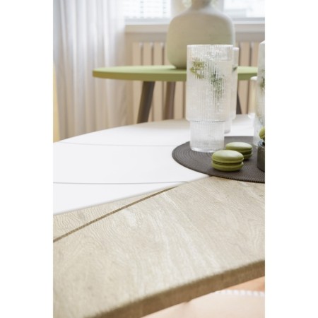Table LIMA, 900X500X455, sonoma oak/white/black-2