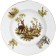 Deep plate Bernadotte "Hunting plots", 23 cm