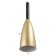Bra "drop" E27 40W gold 10x10x35-135cm