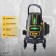 Laser level Deli DL332303 102966, 3 rays, 635 nm, ± 3 degrees, ± 1.5 mm/m, 360 °