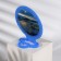 The desktop mirror is a suspended “circle”, with a frame for a photograph, D mirror surface 12.5 cm, color mix
