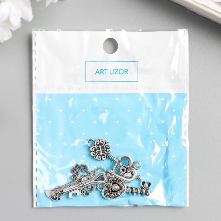 Decor Metal "Keys" (set 4 pcs)-3
