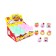 A set of figurines 8 pieces in a plastic box mix fast food