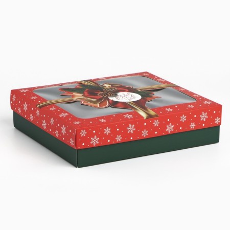 Gift box “Happy New Year”, Bant, 23.5 x 20.5 x 5.5 cm, New Year-2