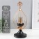 Summary Metal, glass for 1 candle d = 4.5 cm "Evander" 17.5x16.5x42 cm