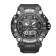 Men's washing watches, with an alarm clock, calendar, backlight, D-5.8 cm, L-21.5 cm, 3 atm