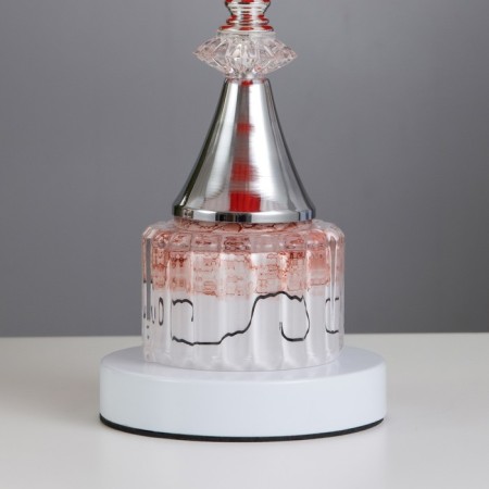Highlight lamp "Agatha" E27 40W white-pink 25x25x42.5 cm-3