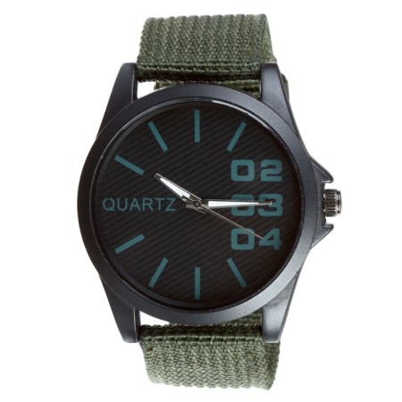 Watch of wrist "Armets", D-4.5 cm, green strap 20 mm