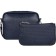 Bag Cross-Bodi with Mumi zipper, with a cosmetic bag, blue color