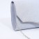 Bag-clate on the magnet, the color is silver