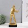 Polystone souvenir "Golphist - Professional blow" gold 16x9.5x35 cm