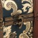 Casket chest "Golden Chinese cucumbers" 20x15x15.5 cm
