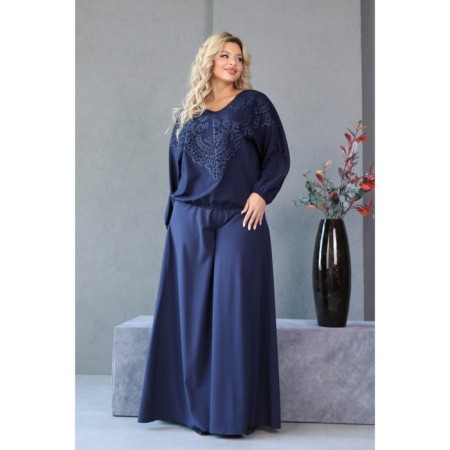 Female pulver, size 52, blue color-7
