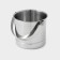 A stainless steel ice bucket, 1.3 l, 14.5 × 12.5 cm