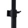Showing system Accoona A83306F, one -leaf, thermostat, tropical shower, watering can, black