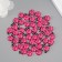 Decor for the creativity of "God's cow" (units. 50 pcs.) 9x13 mm, raspberry