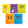 A set of notebooks of 5 pieces, 36 sheets in the Calligrata “Smiley” cage, covered cardboard, offset block