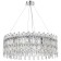 Suspended chandelier Stilform Legacy 12xe14 40w, size 80x80x60-100 cm, color chromium