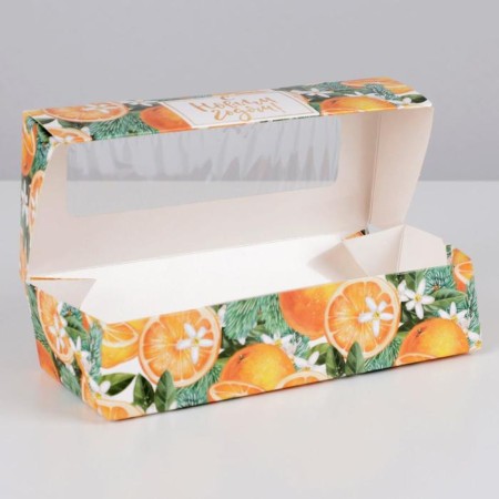 Folding box "Mandarin mood", 17 x 7 x 4 cm, new year-4