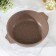 Granite Brown, 2.4 L, D = 26 cm, glass cover, anti -stick coating, brown color