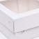 Confectionery packaging, white, 17 x 17 x 8 cm