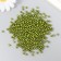 Set of beads "needlework" plastic, diameter 4 mm, 25 g, marsh-green