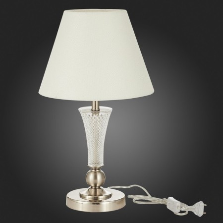 Evoluce bedside lamp. Sle105504-01. Reimo. 1x40 W, E14, 28x28x48 cm, Nickel color-4