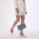 Women's bag with lightning, blue color