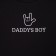 T-shirt Children's KAFTAN "Daddy’s Boy" R.30 (98-104), black
