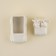 Sl Home "Forest Rabbit", 17 × 10.5 × 17 cm, white color