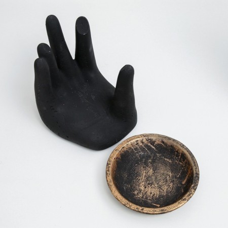 Climb "Hand with a stand" black, 17cm-3