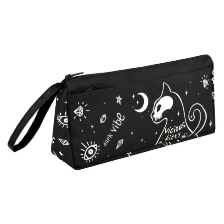 Penal soft, 1 department, 90 x 200 x 50 mm, voluminous, Phoenix "Astrokot" Black 65714