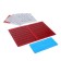 Cassory of letters, syllables and accounts Calligrata, with color pattern (back), A5, PVC, mix