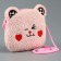 Soft bag "Bear". The color is gently pink