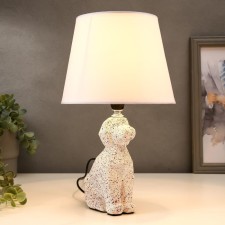 Table lamp 21160/1 E14 40W white 20x20x34 cm Risalux