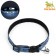 Fly collar with reflective coating of "fish", 30 x 1 cm, blue