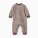 Children's jumpsuit with closed legs "Bear", beige color, height 62