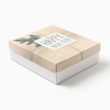 Gift Happy New Year to a towel and accessories (4 items)-8