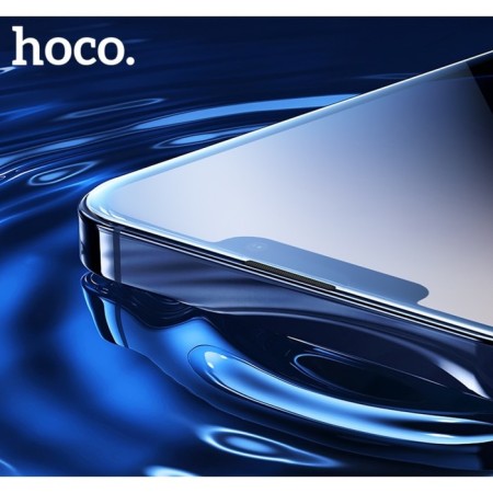 Hoco protective glass for iPhone 15 Plus, Full-Screen, 0.4 mm, full glue-5