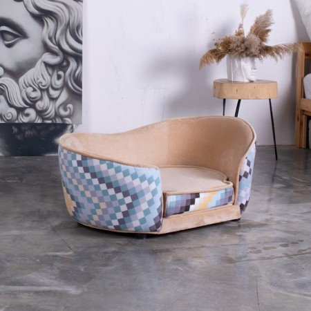 Sulperion Teddy, 86x54x37 cm, furniture fabric, size m, beige-3