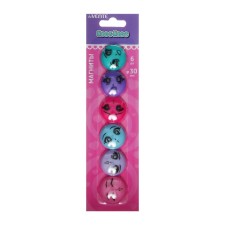 Magnets for boards with a design of 30 mm, 6 pieces, Devente. Niconico, in a cardboard blister 6021317