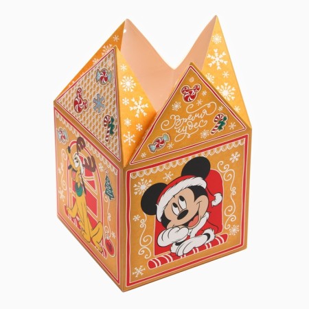 The folding box “Dreams come true in the new year. Mickey Mouse ”, New Year, size 15 × 25 × 15 cm.-3
